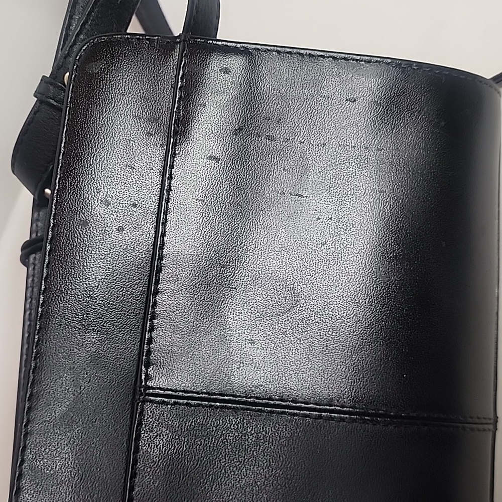 Radley London Liverpool Street Vintage Black Crossbody Bag Gold Accents & Charms - Picture 5 of 14